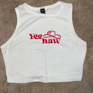Yee Haw Crop Top